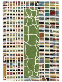  Gyapjúszőnyeg 160X230 New-York/Manhattan Handtufted Többszínű Szőnyeg 