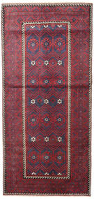  Balouch Patina Szőnyeg 116X252 Keleti Csomózású Sötétszürke/Piros (Gyapjú, Perzsia/Irán)