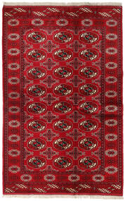  Turkaman Szőnyeg 131X202 Keleti Csomózású Sötétpiros/Piros (Gyapjú, Perzsia/Irán)