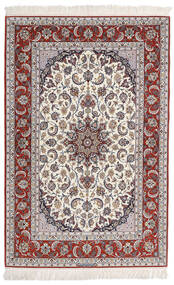  Isfahan Selyemfonal Aláírás: Entashari Szőnyeg 159X230 Perzsa Bézs/Szürke Kicsi 