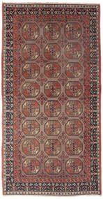  Antik Khotan Ca. 1900 Szőnyeg 190X333 Keleti Csomózású Sötétbarna/Fekete (Gyapjú, Kína)
