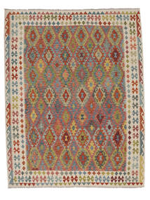  Kilim Afgán Old Style Szőnyeg 257X331 Keleti Kézi Szövésű Sötétbarna/Bézs/Krém Nagy (Gyapjú, Afganisztán)