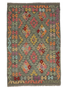  Kilim Afgán Old Style Szőnyeg 119X186 Keleti Kézi Szövésű Sötétzöld/Sötétbarna (Gyapjú, Afganisztán)