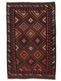  Afgán Vintage Kilim Szőnyeg 179X273 Keleti Kézi Szövésű Fekete/Bézs/Krém (Gyapjú, Afganisztán)
